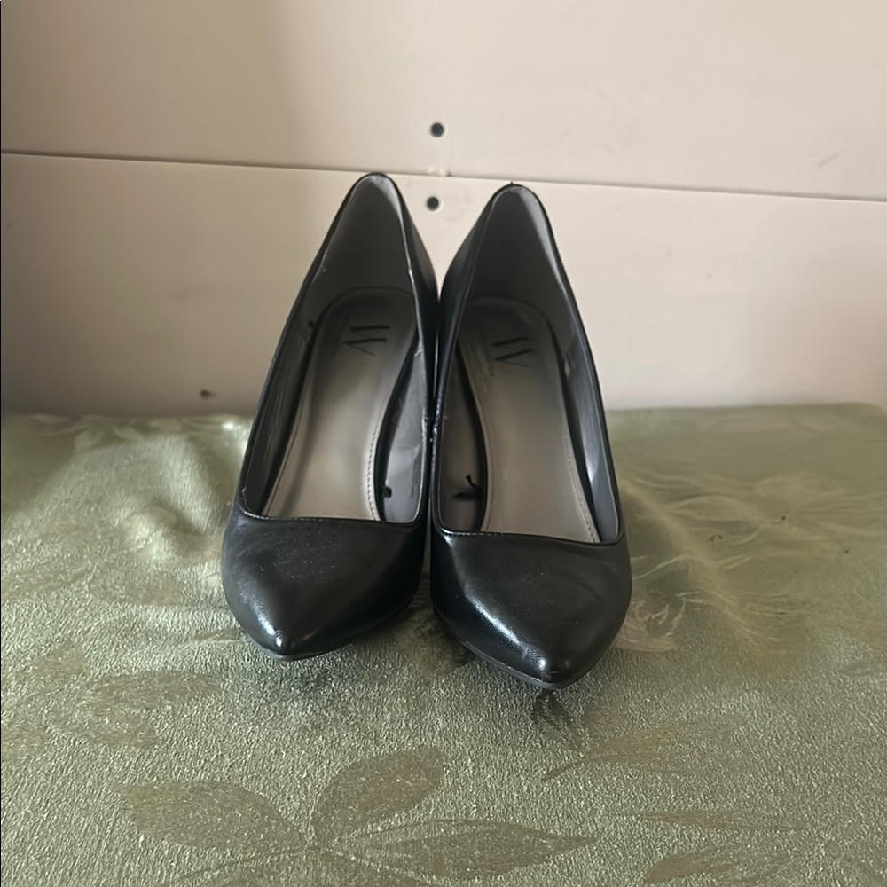Worthington Black Patent Leather Heels